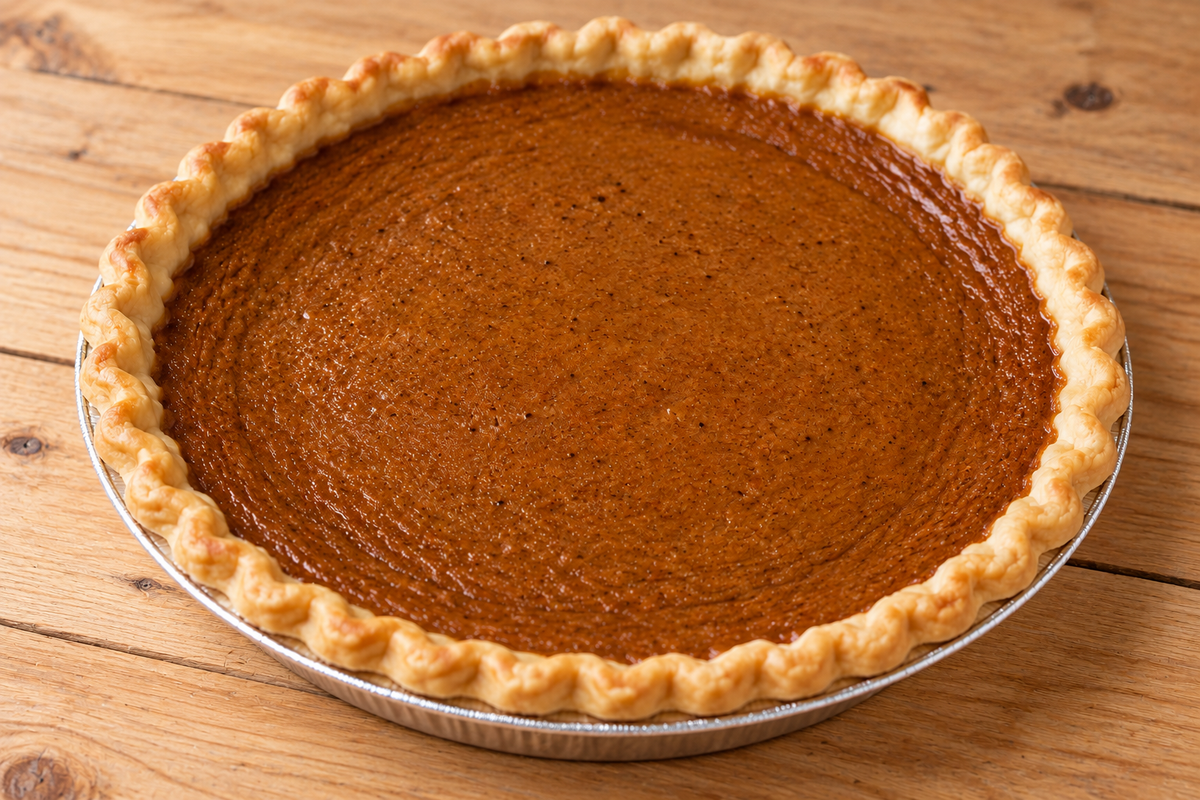 Homemade Pumpkin Pie - Thanksgiving 2027